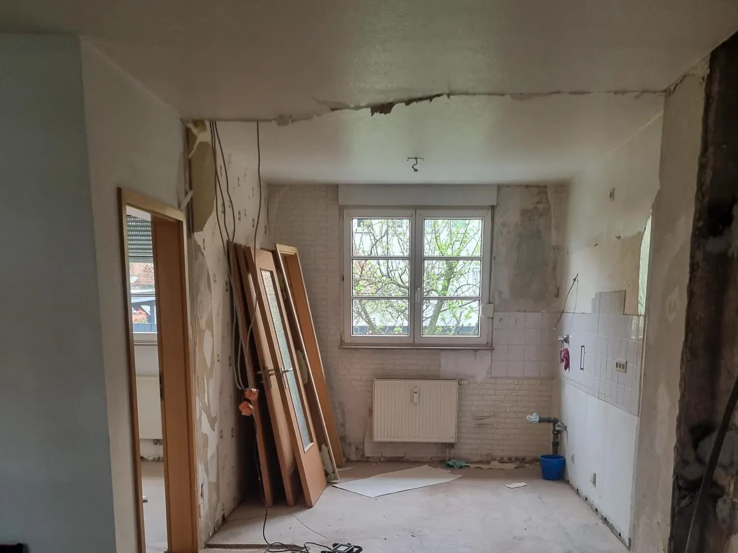 Malerarbeit – Vorher